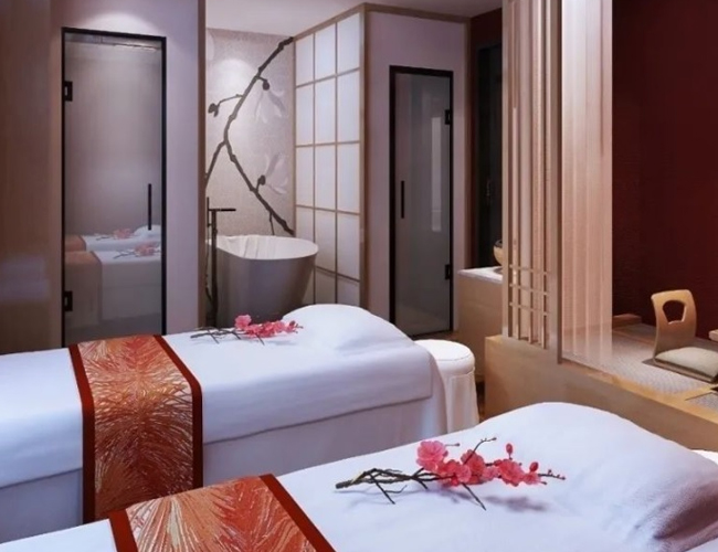 上海青浦高端会所桑拿环境展示（九）快乐驿站，体验水疗